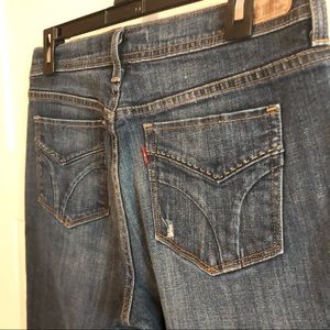 Levis Womens 505 Straight Leg Jeans Size 10
